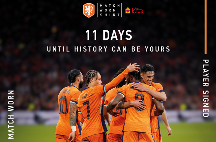 Oranje voetbalt in Duitsland voor Het Vergeten Kind
